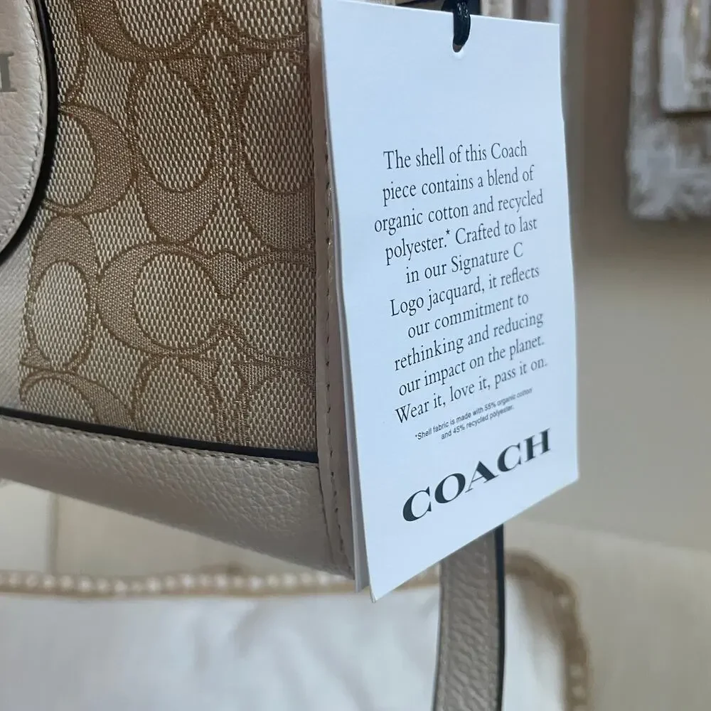 Coach Dempsey Tote 22 & Matching Wristlet Wallet 2-Piece Set C8417